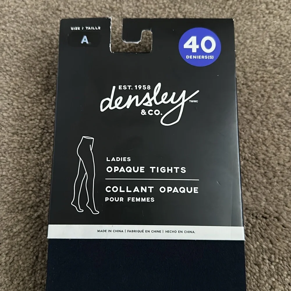 Densely & Co Ladies Opaque Tights - TWO PAIR
